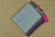 Picture of Silver and Magenta Plain Missing Checks Mangalagiri Silk Saree