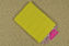 Picture of Lemon Yellow and Baby Pink Zari Stripes Mangalagiri Silk Sarees