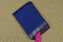 Picture of Navy Blue and Maroon Small Zari Border Mangalagiri Silk Saree
