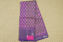 Picture of Pink and Violet Printed Mangalgiri Silk Saree with Zari Border