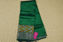 Picture of Bottle Green and Brick Red Pochampally Border Mangalagiri Silk Saree