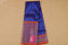 Picture of Violet and Orange Allover Zari Butta Mangalagiri Silk Saree with Rich Pallu and Big Kanchi Border