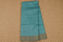 Picture of Ice Blue Chanderi Silk Saree with Gold Zari Butta and Border