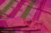 Picture of Pink and Green Uppada Silk Saree with Zari Stripes