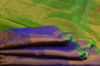 Picture of Violet and Parrot Green Uppada Full Tissue Silk Saree