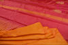 Picture of Yellow and Pink Banana Silk Saree with Butta