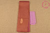 Picture of Dual Shade Brown and Pink Banana Silk Saree with Butta