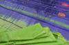 Picture of Violet and Green Banana Silk Saree with Butta