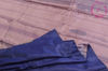 Picture of Navy Blue and Dreamy Pink Banana Silk Saree with Butta