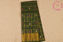 Picture of Dark Green Big Zari Checks Mangalagiri Handloom Cotton Saree With Butta and Zari Border