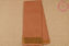 Picture of Melon Orange and Black Checks Mangalagiri Handloom Cotton Saree With Zari Border