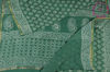 Picture of Green Handblock Print Chanderi Silk Saree with Small Zari Border