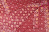 Picture of Maroon Batik Hand Printed Cotton Saree