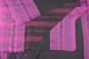 Picture of Black and Magenta Begumpuri Soft Handloom Cotton Saree