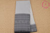 Picture of White and Grey Begumpuri Soft Handloom Cotton Saree