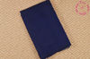 Picture of Navy Blue Plain Soft Handloom Cotton Saree